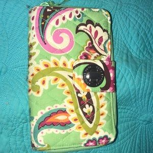 Vera Bradley turn lock Wallet.